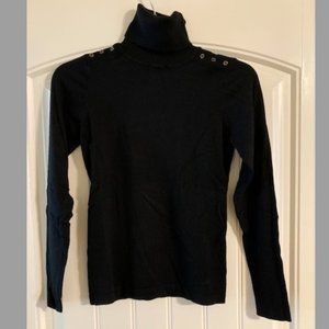 The Limited Black TurtleNeck Sz XS